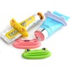 4 Pack Toothpaste Squeezer and Dispenser Stand Holder Multipurpose for