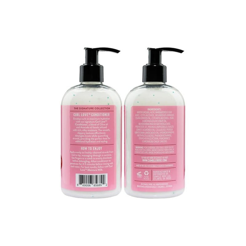 Camille Rose Curl Love Conditioner, with Olive, Avocado & Almond