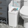 Automatic Bathroom Trash Bin, 18L Waterproof Motion Sensor Bathroom Bins