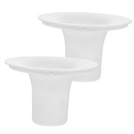 Operitacx 2pcs Water Dispenser Top Cover Assembly Smart Seat Water Bottle Holder Replacement Parts Dust Prevention for Bottled Coolers