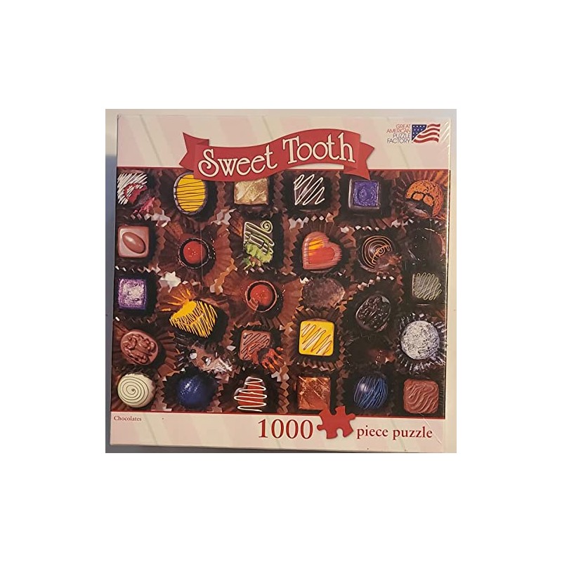 Sweet Tooth Puzzle (Chocolates) 1000 Pc Puzzle