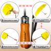 Lejorain Large Folding Umbrella Windproof - Auto Open Close Folding