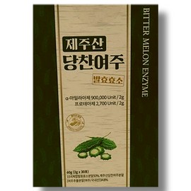 Fine FT Jeju Sweet Yeoju Fermentation Enzyme 2g x 30 sachets / 제주산 당찬여주 발효효소 2g x 30포