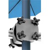 4smile SunnyGuy Parasol Holder Balcony Railing Anthracite
