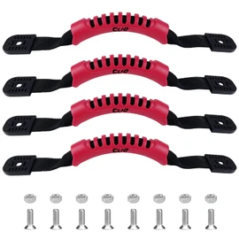 4PCs Kayak Carry Handles for Ocean Perception Water Outdoor Sport Canoe Boat Kayak Suitcase Luggage etc