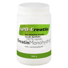 APO CREATIN mit Messlöffel ca.0,6 g Pulver 500 g