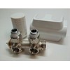 Simplex Variodesign kit for towel radiator and designer radiator (white)
