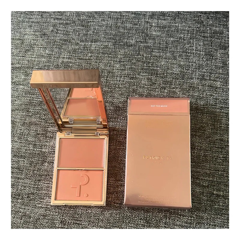 Patrick Ta Double-take Crème & Powder Blush Duo Rubor Tono