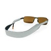Croakies Original Glasses Strap, Silver 32" x 3/4"