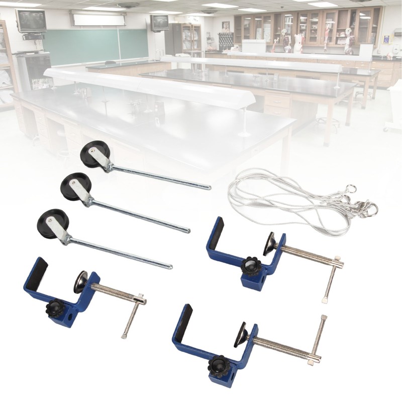 Table Mounting Clamp Reinforced Metal Plastic Pulley Multi Purpose Metal