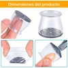 Timotech Set de 32 Protectores para Patas de Silla, Protectores