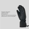 Heated Gloves Skiing Snowboarding Electric Battery Heated Gloves with 3