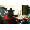 Hiware Glass Teapot with Stainless Steel Infuser & Lid, Borosilicate