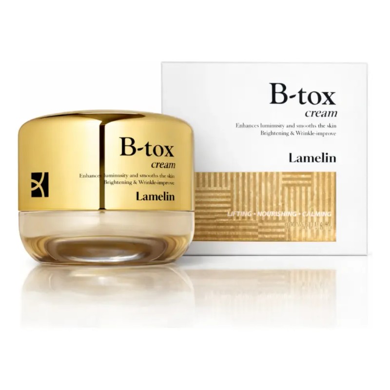 Crema Lamelin B-TONIX Anti Edad con Péptidos y Ácido Hialurónico,