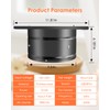 ZXWATC 10 Inch 988 CFM Exhaust Fan with 9.8 Foot
