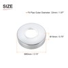 DTGN 80x19mm(DxT) Round Escutcheon Plate - Good for Bathroom Kitchen