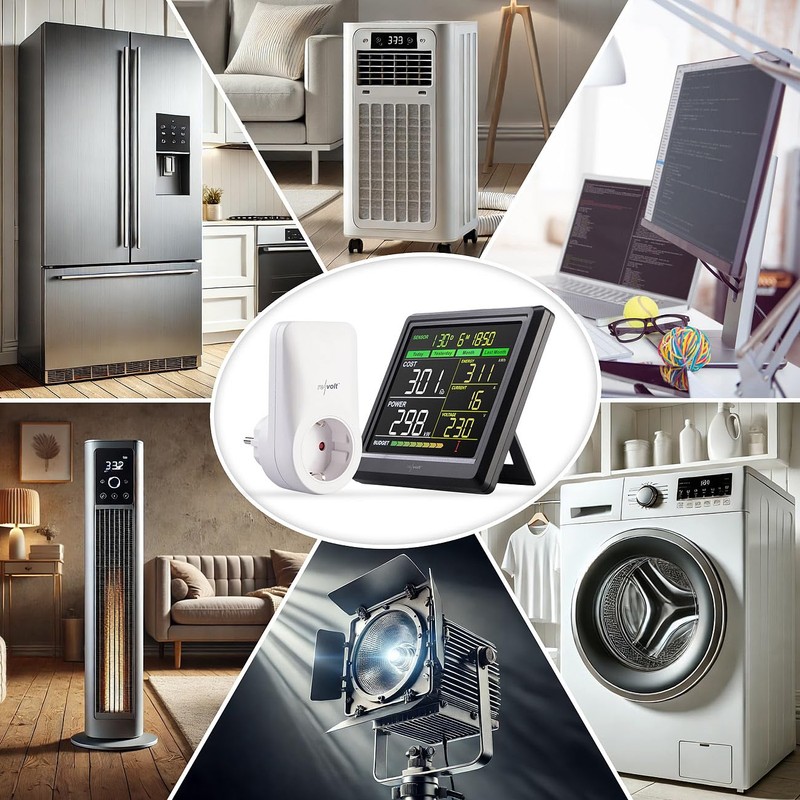 revolt Wireless Sockets: Wireless Energy Cost Meter, Up to 6