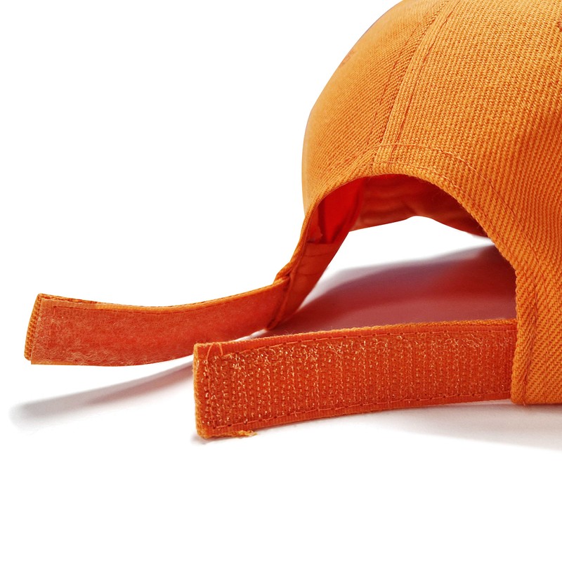 True Heads Plain Orange Adjustable Baseball Cap