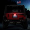 SUPAREE Spare Tire Delete License Plate Relocation Kit w/Plate Illuminate