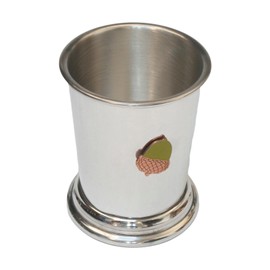 Acorn Mint Julep Cup English Pewter Cockatil Free Engraving Gift 554