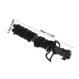 BESPORTBLE Ski Auxiliary Rope Skis Snowboards Ski Belt for Ski Tow Rope Ski and Snowboard Harness for Ski Harness Bag Ski Pull Strap Wakeboard Rope Ski Board Connector Black PVC