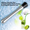 Machacado, Acero Inoxidable Bar Stick Cocktail Mojito Muddler Masher Fruta