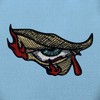 The Angry Eye Embroidered Iron on Sew on Patch