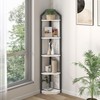 Fun Memories 5 Tier Corner Shelf, 70” Corner Shelf Stand,