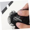 BESTYASH 10 piezas Elástica para Moños Invisible para Cabello de