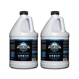 NOK OUT Odor Remover, Pet Deodorizer and Cleaning Spray, 1 Gallon, 2-Pack