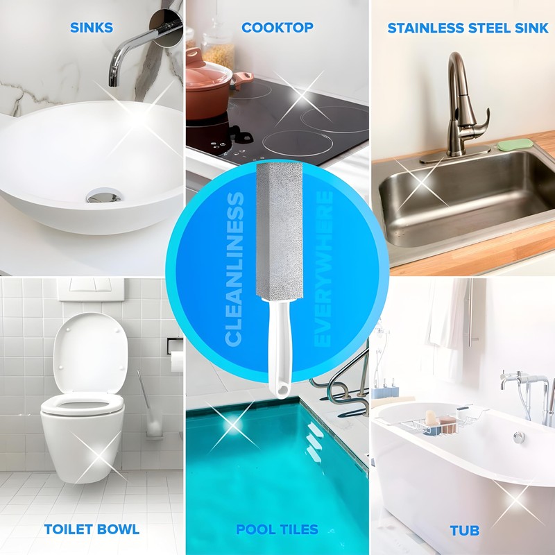 Bexter 2-Pack Value Toilet Bowl Pumice Cleaner with Handle –