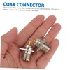 CIYODO 2pcs Uhf Coax Cable Connector Flange Adapter Female Coupler