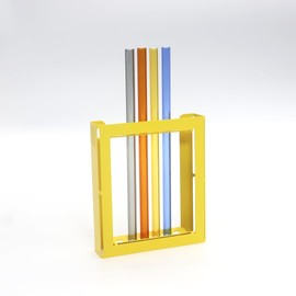 Straw Holder (Yellow), Reusable Straws, Straw Storage, Reusable Drinking Straws