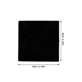 PACKOVE Pack of 20 Storage Boxes for Earrings, Made of Foam, Jewellery Inserts, Perfect for Jewellery Presentation