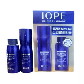 IOPE 아이오페 레티놀 레티젝션 세럼 20ml+15ml / 골라겐 부스터급 스피큘 레티놀 IOPE Retinol Rejection Serum 20ml+15ml / Collagen Booster Level Speckled Retinol