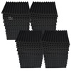 50 Pack Black 12 "X 12 "X1" Acoustic Panels Studio