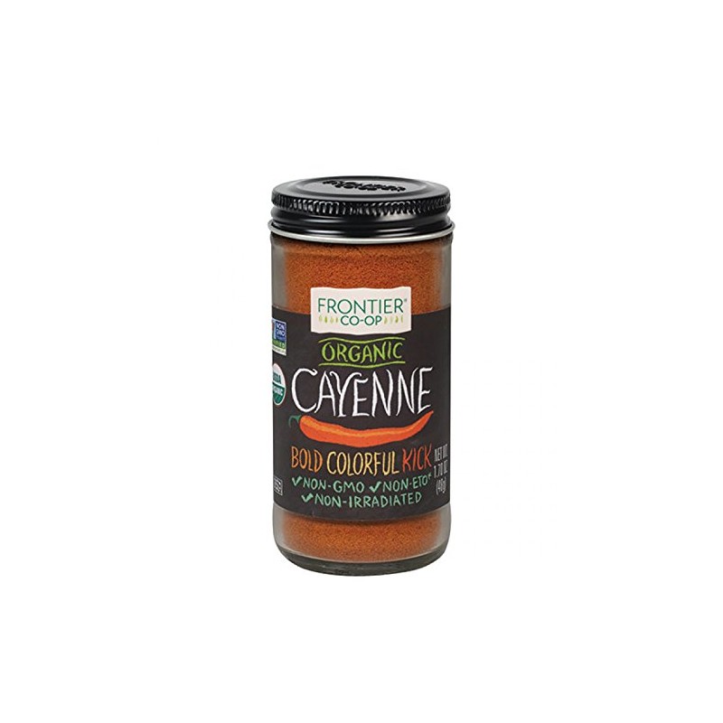 Frontier Herb Organic Ground Cayenne Pepper, 1.7 oz
