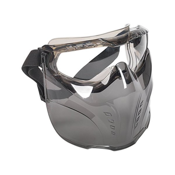 Sealey Safety Goggles with Detachable Face Shield