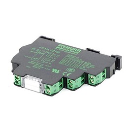 MURR ELEKTRONIK 52102 (2) N.C., (2) N.O., 24 VDC COIL VOLTAGE, 250 VAC/VDC LOAD VOLTAGE, 35MM DIN RAIL MOUNT, 6A CONTACT RATING, DPDT, FINGER-SAFE, LED INDICATOR(S)., MURRELEKTRONIK INTERFACE RELAY, S
