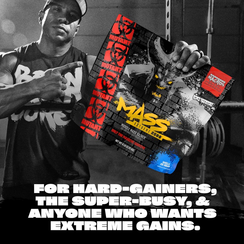 Mutant Mass Extreme Gainer – Whey Protein Powder – Build