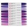 Talens Pantone Marker Set of 9 Purple Dual Tip Pen