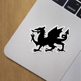 Decal Stickers of Welsh Dragon Premium Indoor (No Waterproof) Vinyl Decal Stickers for Laptop Phone Accessory Helmet Car Window Mug Tuber Cup Door Wall Decoration ANDVER391603aBL