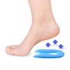 Silicone Gel Heel Cups for Plantar Fasciitis and Heel Pain