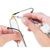 Genieforce 3-in-1 Mini Precision Screwdriver Keychain for Glasses, Sunglasses, Jewellery