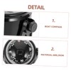 SUPVOX Adjustable Car Compass for Boats and Vehicles Easy Install