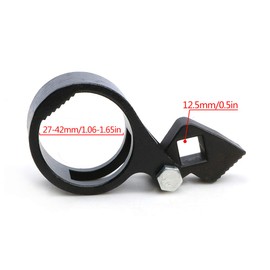 Yueser Universal Car SUV Tie Rods Head Remover Removal Wrench Tool 27 mm - 42 mm Tie Rods Key Axial Joint Tool for All Cars (Black)