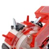 CRYBY Hand-Push Seeder, Walk-Behind Row Corn Planter Seeder Manual Roller