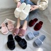 Lala Women's Fur Indoor Slippers All Fur Slippers (FREE Wine)