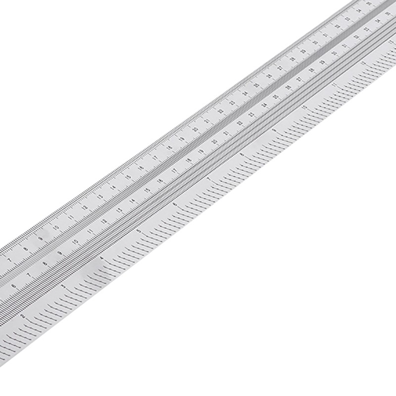 Ultra Precision Marking Ruler Stainless Steel Woodworking Scribing Ruler Gauging
