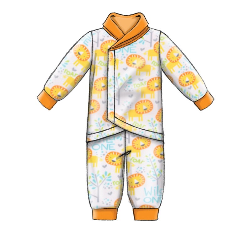McCall Pattern Company Baby's Bunting, Jacket, Vest, Pants, and Beanie